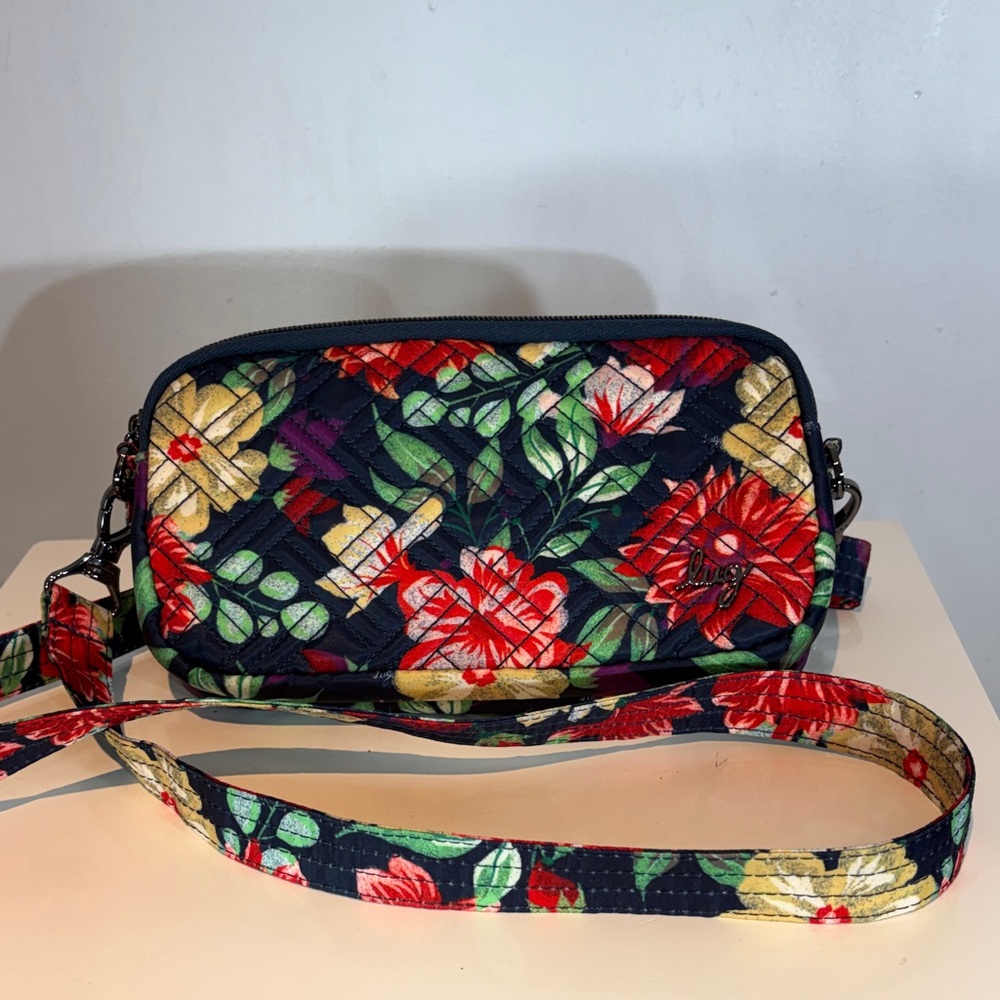 Lug Coupe XL “Bloom Revival” Crossbody Floral bag